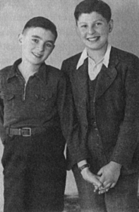 Hannelores Brüder: Wolfgang (links) und Selly (rechts)