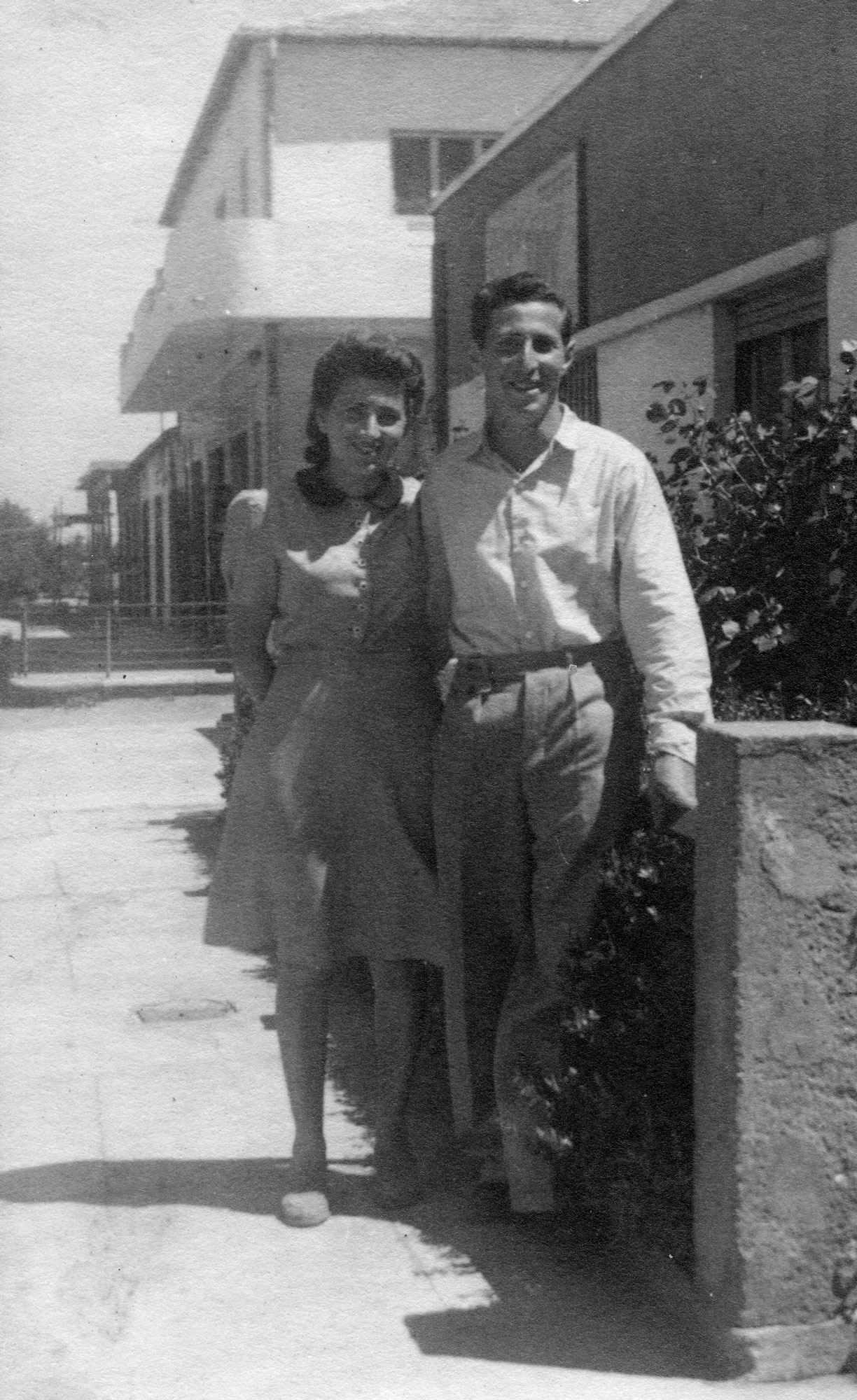Minka und Ehemann Jupp 1943